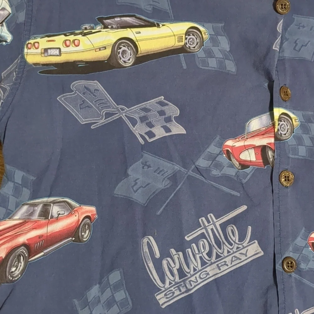DAVID CAREY GM chevrolet CORVETTE Shirt Size Large